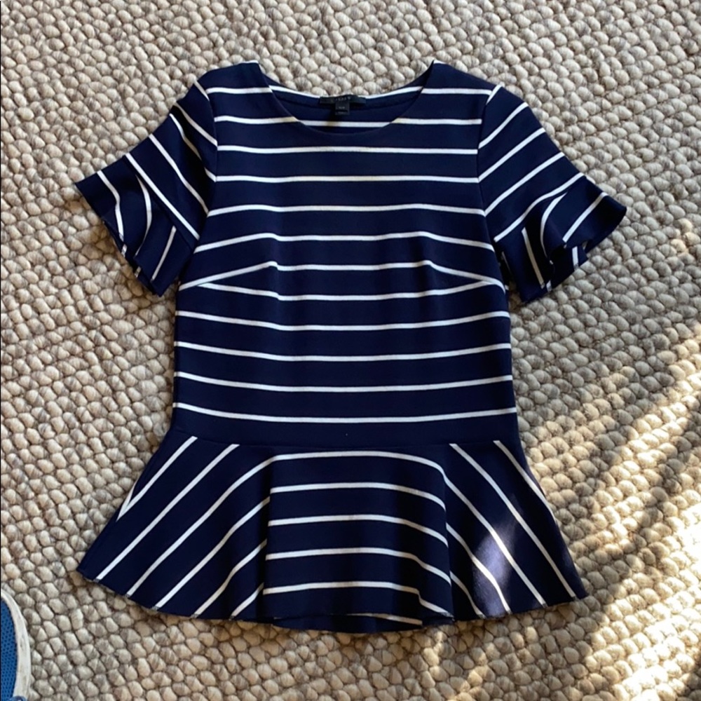 J. Crew nautical shirt